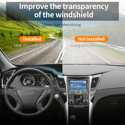 Dashboard Cover Dash Cover Mat for Hyundai Sonata 2011 2012 2013 2014 Models Non-Slip Dash Board Protector