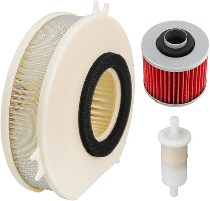 Air Filter Cleaner Kit Replace 5EL-14451-00 1FK-24560-10-00 for Yamaha VStar 1100 XVS1100 2000-2009 VStar 1100 XVS1100AT for Silverado 2002-2009