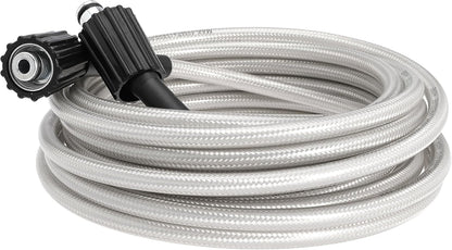 308835074 Pressure Washer Hose Replacement for Ryobi RY141600 RY141612 RY141812G Electric Power Washer, 25FT Pressure Braided Hose (M22-14mm)
