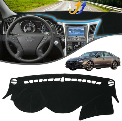 Dashboard Cover Dash Cover Mat for Hyundai Sonata 2011 2012 2013 2014 Models Non-Slip Dash Board Protector