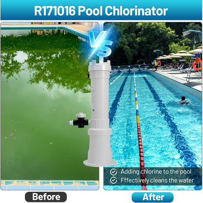 300 Pool Chlorinator Replace R171016 for Pentair Rainbow R171016 300 Automatic Chlorine/Bromine 300 Offline Pool Feeder for Pool and Spa
