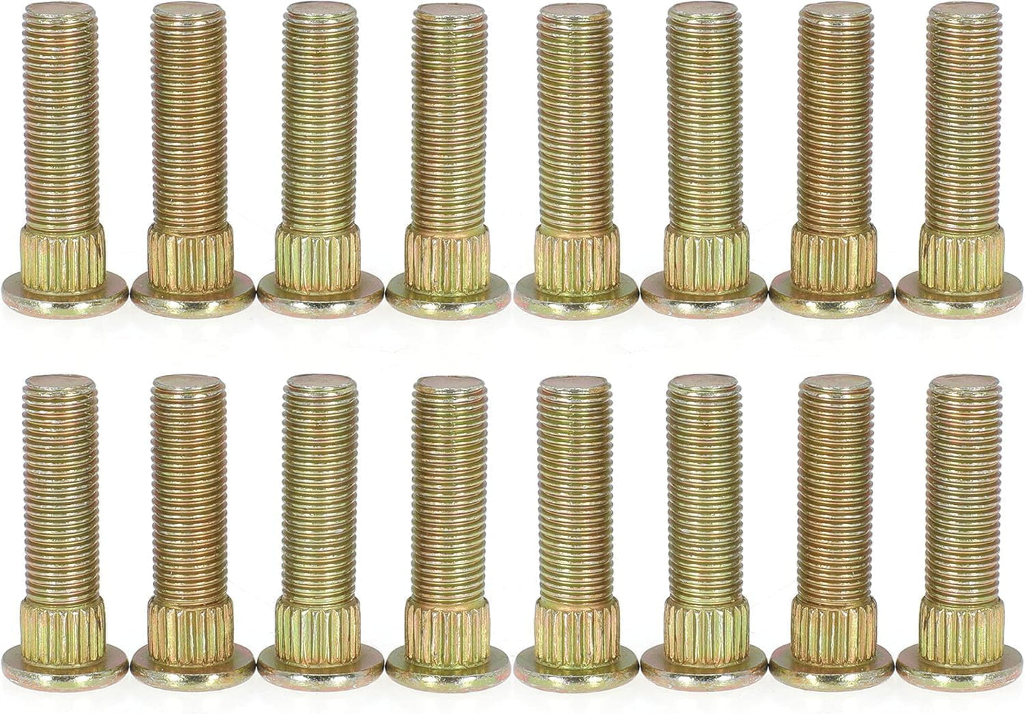 Front Rear Wheel Stud for Polaris for Ranger for Sportsman for RZR 570 700 800 900 2006-2021 Replace 7518378 (16PCS)