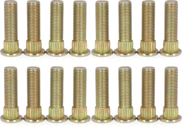 Front Rear Wheel Stud for Polaris for Ranger for Sportsman for RZR 570 700 800 900 2006-2021 Replace 7518378 (16PCS)