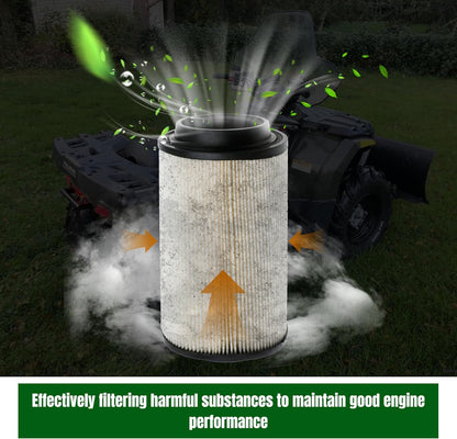 7080595 Air Filter 5811633 Air Preclean Sleeve 2530009 Fuel Filter with Clamp for Polaris Scrambler Magnum 325 500 Sportsman 335 400 500 550 570 700 850 (Set of 1)