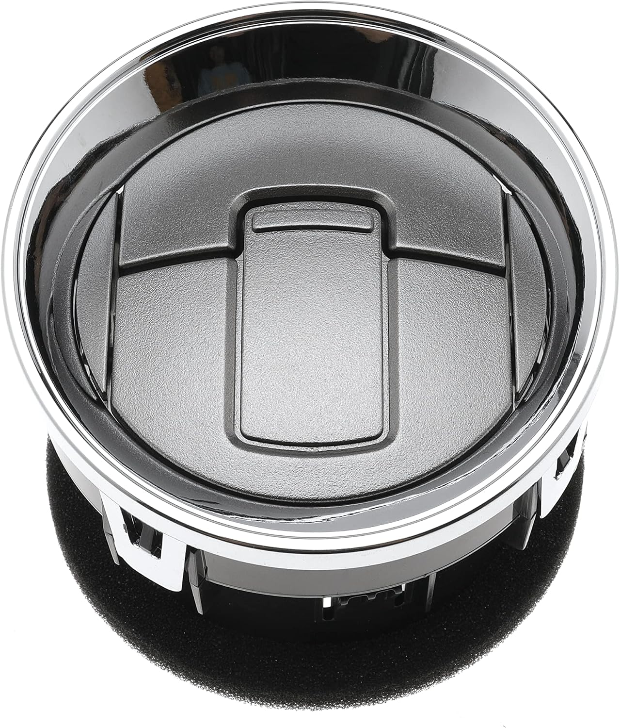 Front Interior Dashboard Louvre AC Heater Air Vent Duct Chrome Set for Ford F150 F-150 Lobo 09 10 11 12 13 14 Replaces 9L3Z-19893-CA CL3Z19893EA 9L3Z19893AA 9L3Z-19893-AA CL3Z-19893-EA 9L3Z19893CA