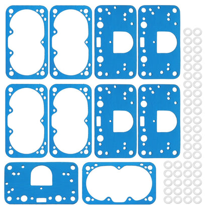 8-2000QFT Carburetor Gasket Rebuild Kit, Fuel Bowl Service Kit for Holley 8-2000 M2300 4150, 4160 G59 Carb Gasket Kit