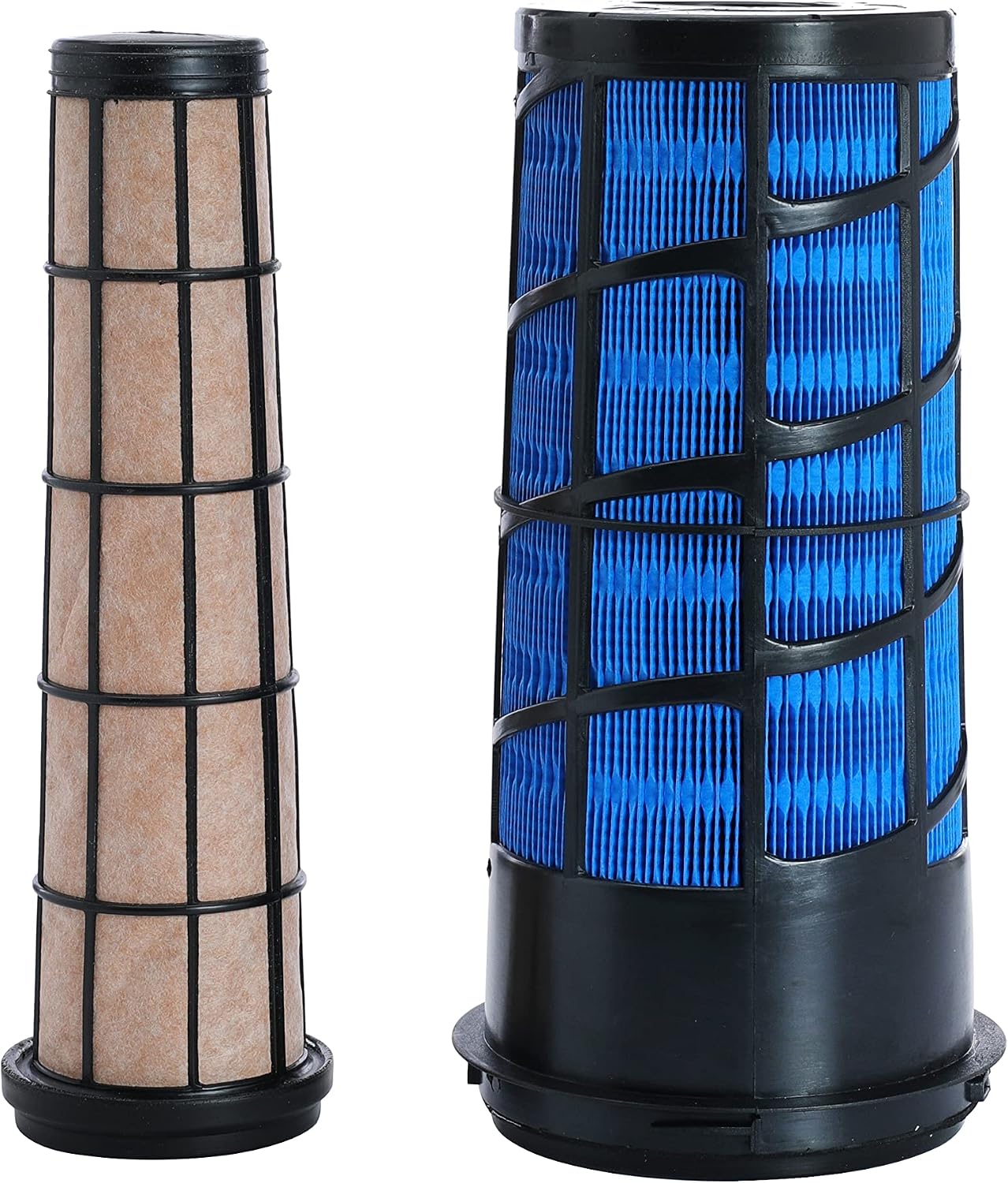 Inner and Outer Air Filter Kit Replace RE282286 RE282287 for John Deere 318D 319D 320D 323D 5045D 5045E 5050E 5055E 5060E 5065E 5075E 5075EF 5055E