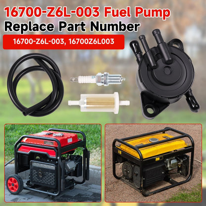 Solenoid Valve Replaces 16200-z6L-003 and Fuel Pump Replace 16700-Z6L-003 for Honda GX630 GX630R GX630RH GX660 GX660R GX660RH GXV690R