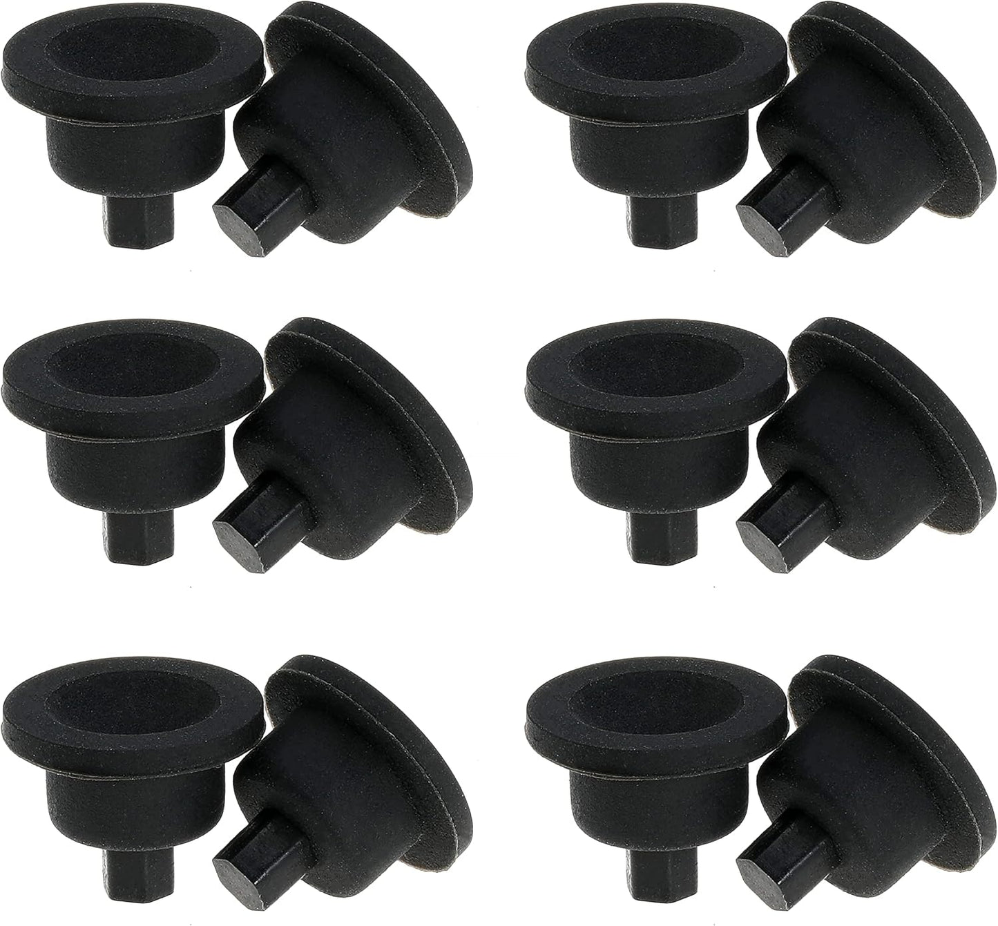 Stove Grate Rubber Feet Replacement for Wolf for Subzero Gas Cooktop Range Burner Rubber Grate Bumper Pads 12 Pack