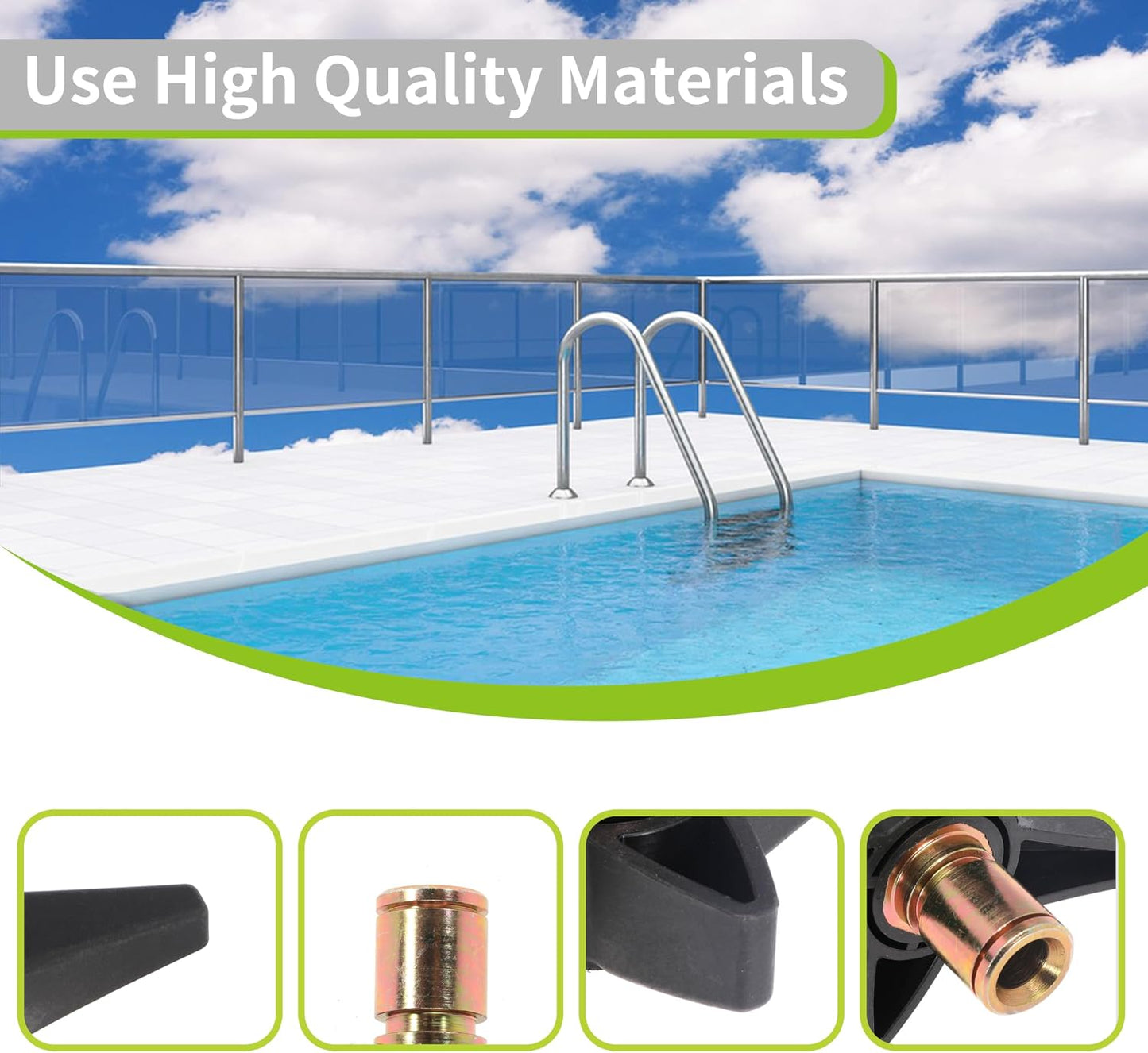 CX900G Pool Filter Locking Knob CX900DA Pool Filter Knob Kit for Hayward Star-Clear Plus Cartridge C751 C7512 C900 C9002(S) C1200 C12002(S) C1502 C17502(S) C2002 Filters