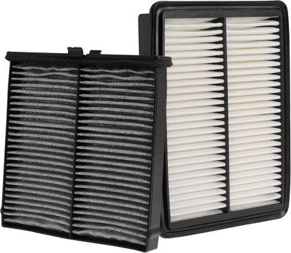 Engine and Cabin Air Filter Fit for Mazda CX-30 2020-2024 for Mazda 3 2019-2024 CX-50 2023 Replace BDGF-61-J6X BDTS61J6X PAJ8-13-3A0A PAH9-13-3A0A (2 Pack)
