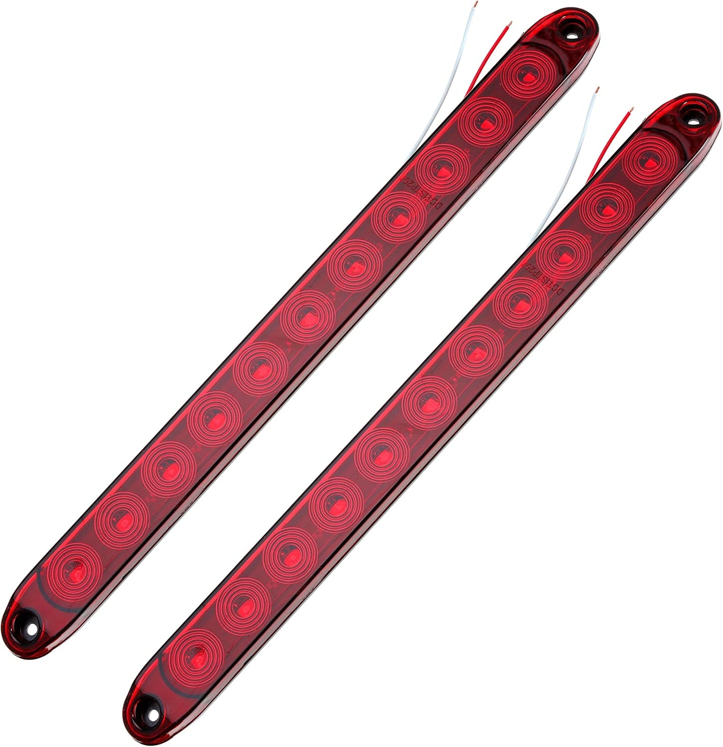 15 Inch 11 LED Trailer Light Bar 12V LED Tail Lights for Park Stop Brake Turn Signal Trailer Car Truck Boat Motorcycle 2PCS