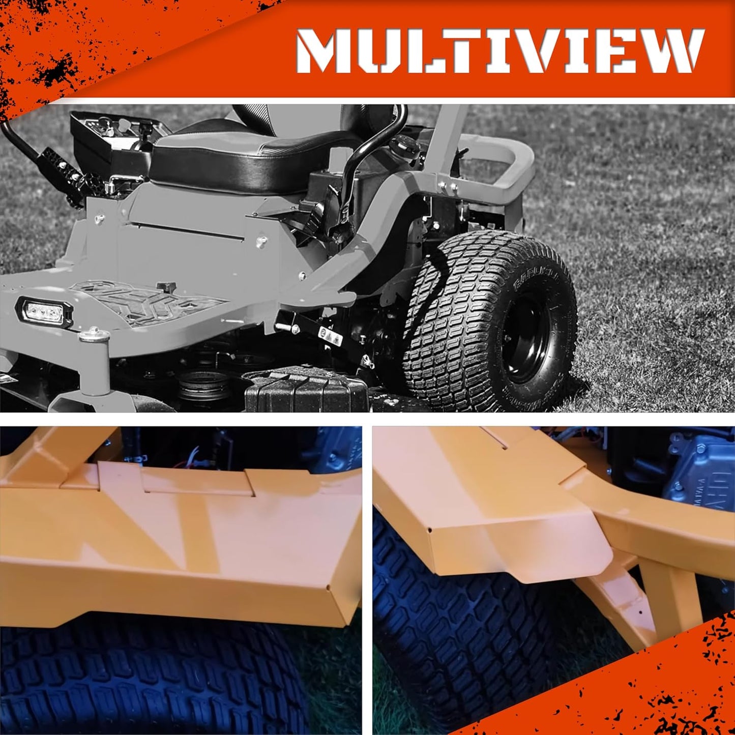 Steel Fender Kit for Cub Cadet Ultima Series Zero Turn Mowers Replaces 19A70062100 Fits ZT1 ZT2 ZT3 Models