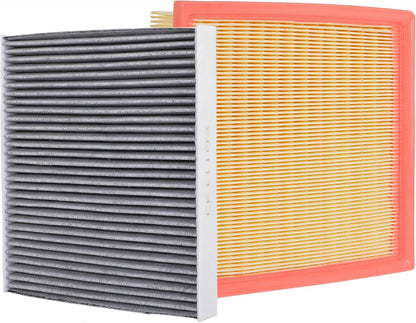 Engine and Cabin Air Filter Replace CA10755 CF11183 for Jeep Grand Cherokee 2011-2021 for Dodge Durango 2011-2021, 2 Pack