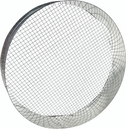 10" Galv Steel Outside Dryer Vent Cover Weatherproof Hood w/Mesh Screen | Rustproof galvanized steel vent cover blocks rain & wind. Built-in mesh stops birds & mice. Fits standard 10" ducts easily