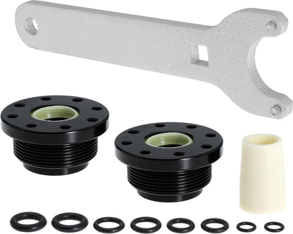 Seal Kit Replace HS5157 HC5340 HC5341 HC5342 HC5343 HC5344 HC5345 HC5346 HC5347 HC5348 HC5358 HC5365 For SeaStar Front Mount Hydraulic Steering Cylinders with Wrench