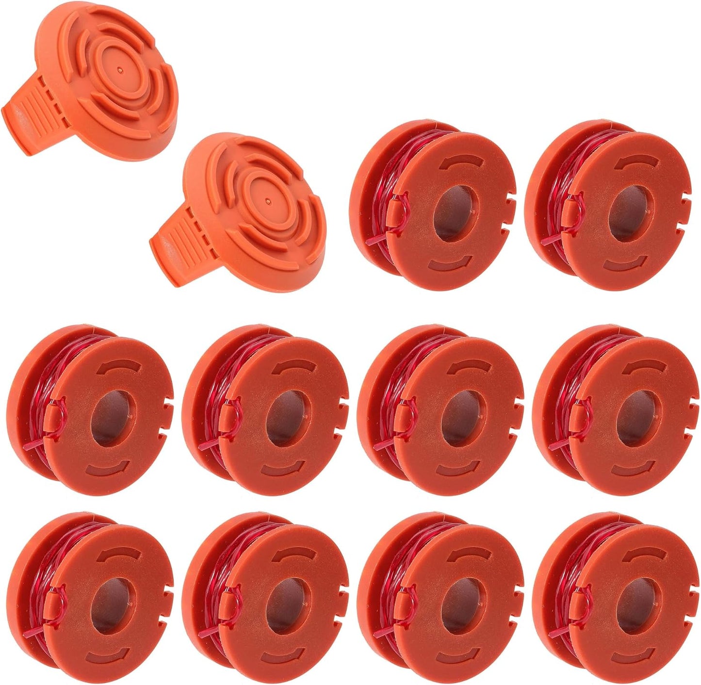 AC41RL3 Autofeed Dual Replacement Trimmer Spool Line for Homelite UT41120 UT41112 UT41121 UT41113 UT41122 UT41112B Electric Weed Eater String Trimmer Per Spool 27FT 0.065inch