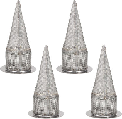 Exhaust Conical Spark Arrestor for Honda CRF230 CRF250L XR100R, Pack of 4 | For Yamaha YZF426 TTR125, For Kawasaki KLX230 KLX230R, For FMF Powercore 4