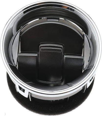Front Interior Dashboard Louvre AC Heater Air Vent Duct Chrome Set for Ford F150 F-150 Lobo 09 10 11 12 13 14 Replaces 9L3Z-19893-CA CL3Z19893EA 9L3Z19893AA 9L3Z-19893-AA CL3Z-19893-EA 9L3Z19893CA