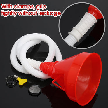 Wide Mouth Oil Funnel Flexible Fuel Funnel with Long Hose Funnels for Automotive Use Car Funnel for Engine Gas Gasoline Diesel Fluid Liquid (1)