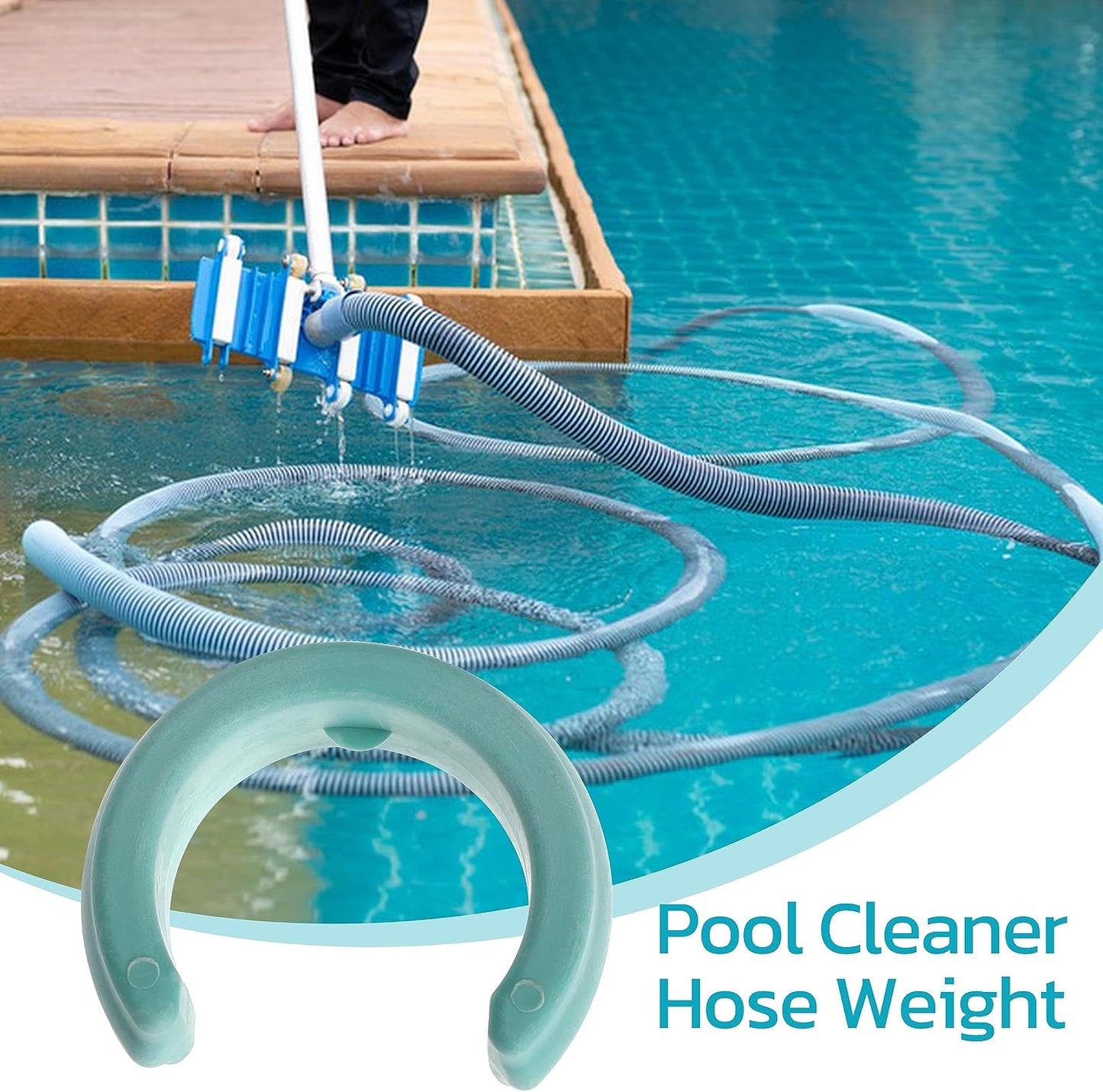 Universal Pool Hose Weight Universally Fits Most Pool Cleaners Pool Cleaner Hose Weight (8 Pack)