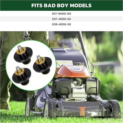 Mower Spindle Assembly Replace 037-8000-00 for Bad Boy Stand On, 3 Pack | Replace 037-4000-50, 038-4000-50, for Bad Boy Outlaw Extreme XP 48" 54" 61" 72" Deck