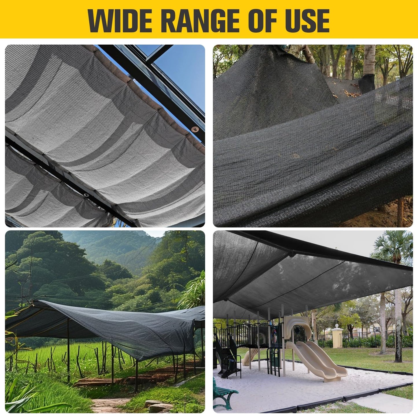 Pool Leaf Net Cover18 ft Round, Fine Mesh Leaf Net for Above Ground Pool, Winter Pool Cover18ft Round Above Ground, Cover Size: 18-Feet Dia (Includes 3-feet Overlap) (Black -Round, 18FT)