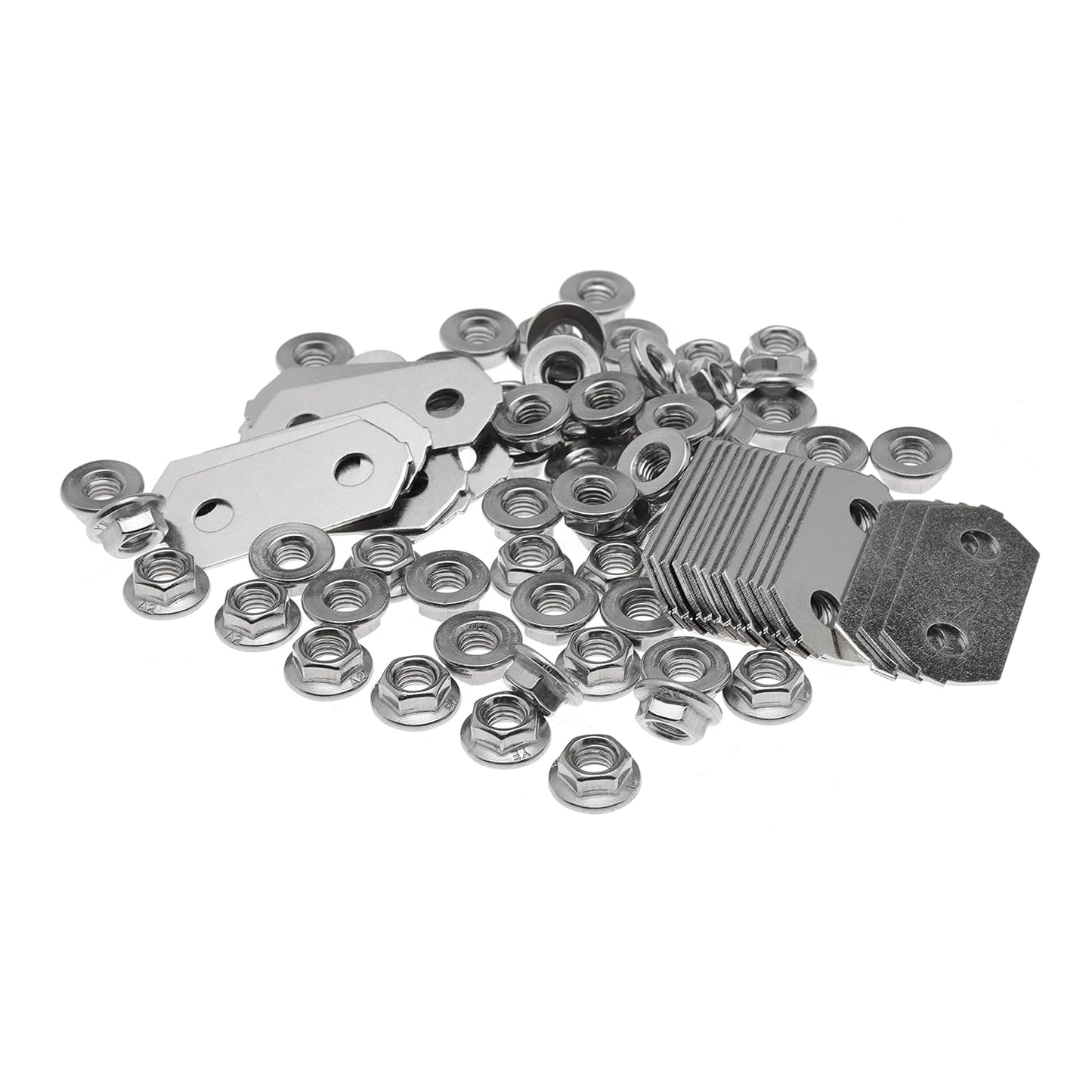 Nickel-Plated, Hybrid Battery Copper Bus Bars and SS Nuts, Stainless Nuts Set for Lexus CT200h for Toyota Prius V 2004-2017