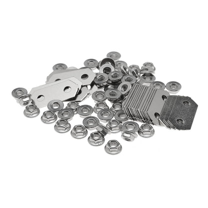 Nickel-Plated, Hybrid Battery Copper Bus Bars and SS Nuts, Stainless Nuts Set for Lexus CT200h for Toyota Prius V 2004-2017