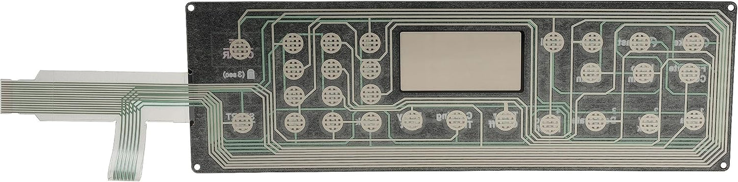 DG34-00027B Membrane Switch Touchpad Replaces DG34-00027A PS11735749 4454572 AP5986689 for NX58H5600SS NX58J5600SG NX58F5700WS NX58M5600SB Stove Oven Range