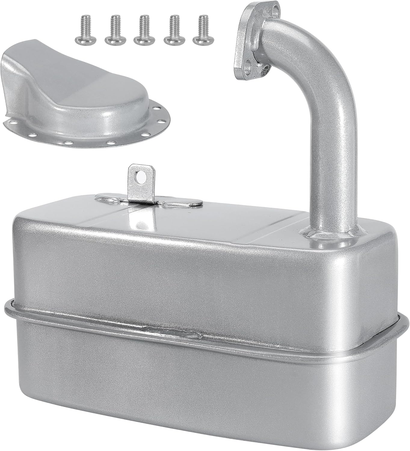 GY22156 Exhaust Muffler For John Deere D105 107S D110 E100 E110 X125 X145 X126 Tractors Replace GY21990 with Gasket