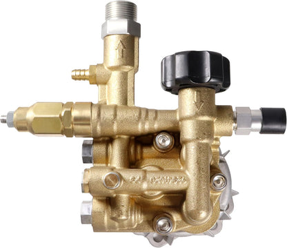Replacement RMV25G30D PKG Pressure Washer Pump 3000 PSI, 2.5 GPM, 3/4" Shaft Horizontal Pressure Washering Pumps EZ Start for Homelite, for Karcher, for Honda Pressure Washer