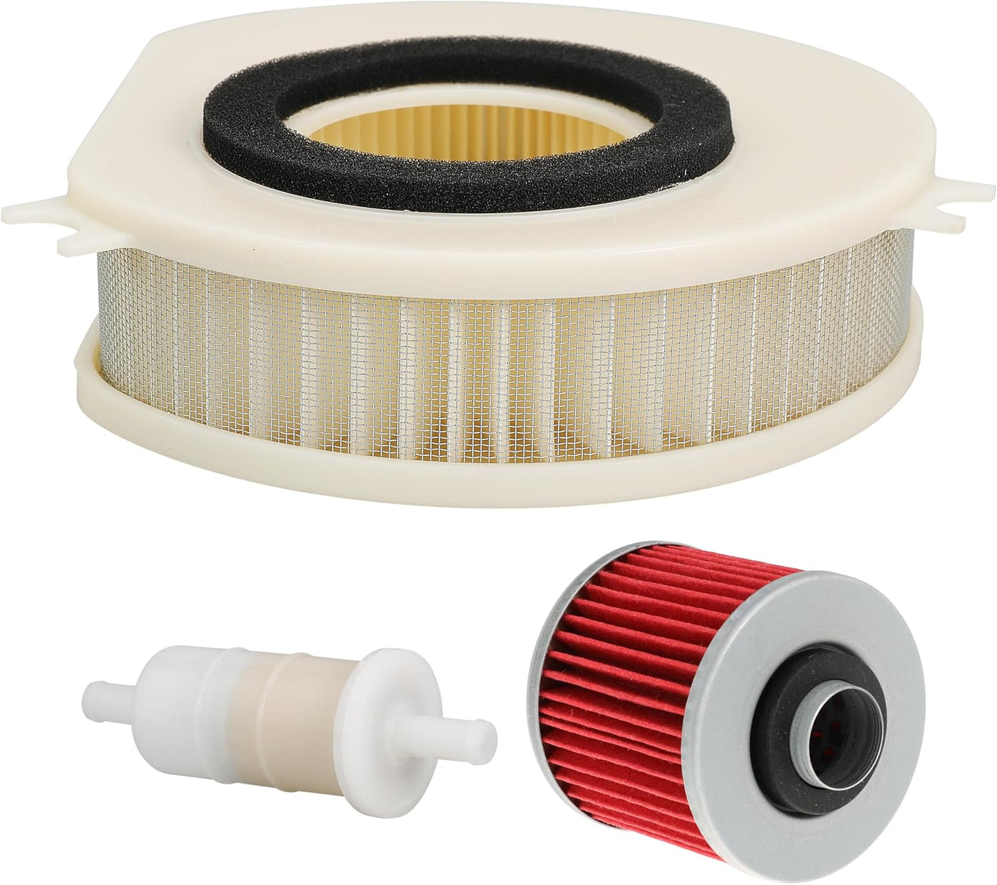 Air Filter Cleaner Kit Replace 5EL-14451-00 1FK-24560-10-00 for Yamaha VStar 1100 XVS1100 2000-2009 VStar 1100 XVS1100AT for Silverado 2002-2009