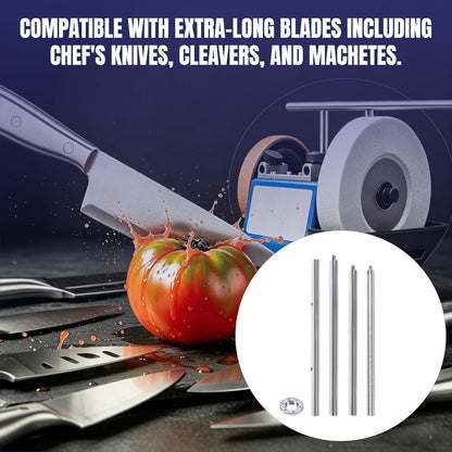 US-430 Support Extended Bar for Tormek Knife Sharpening System T8 T7 T4 T3 Sharpener and Older Models (2, Detachable)