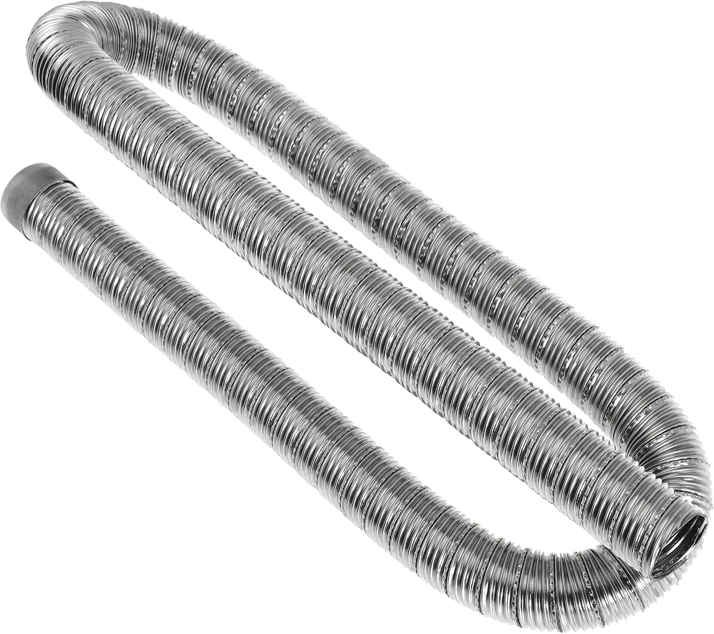 100cm 24mm Exhaust Pipe for Diesel Heater, 1 Inch ID Generator Exhaust Extension with Clamps for Parking Air Heaters Replaces 36061296 90394 (Double Wall)