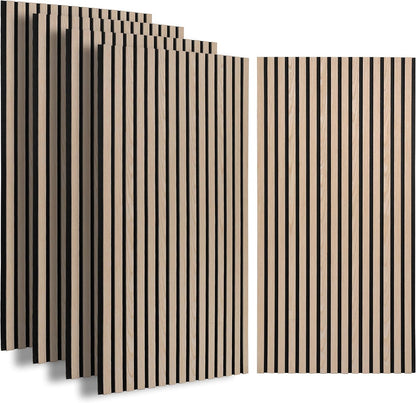 5 Pack Large Acoustic Panels for Wall Sound Proof 47.2 x 23.6 x 0.35 Inch Sound Dampening Panels for Wall Decor Sound Absorbing Polyester Fiber Wall Panel for Bedroom Home Studio Office