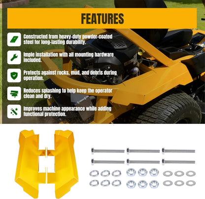 Steel Fender Kit Replace 19A70062100 for CUB CADET Ultima Series ZT1, ZT2, ZT3 Zero-Turn Mowers