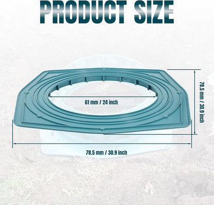 20Inch 24Inch Septic Tank Adapter Ring, Riser Adapter Rings Replace 3009-AR, 07B-P3009-AR