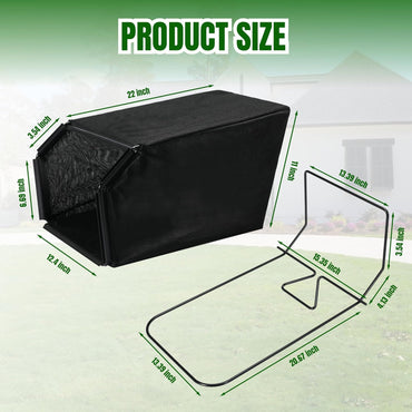Grass Catcher Bag and Frame Kit for to-ro 22" Recycler Lawn Mower Replace 115-4664 132-4483-03 114-2639-03
