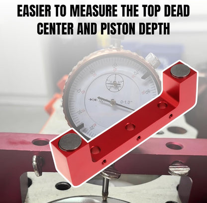Magnetic Deck Bridge Replace 66797 for Up to 4-1/2in Bores, with 4933 Piston Top Dead Center Stop Tool