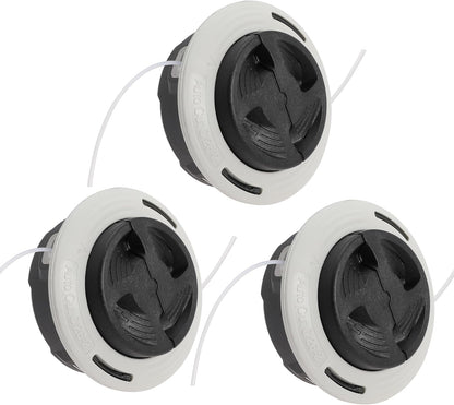 C26-2Trimmer Head Replace 4002 710 2169 for Stihl FS55 FS55R FS56 FS56RC FS70 FS70R FS80 FS85 FS90 FS90R FS91 FS94 FS110 FS120 FS131R FS131 S250 FS240 Trimmer Weed Eater 3PC