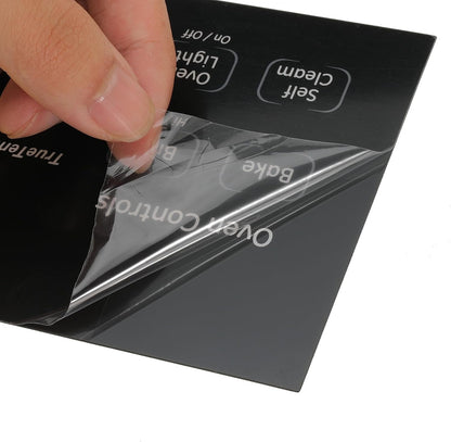 WB27T11229 Wall Oven Faceplate Cover Control Board Overlay for Electric Wall Oven Replaces1556130 AP4484324 AH2370149 EA2370149 PS2370149