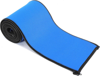 Pool Handrail Covers Slip Resistant Rail Grip Swim Railing Covers with Zipper Pool Handle for Swimming Sleeve Protector (6FT-2)