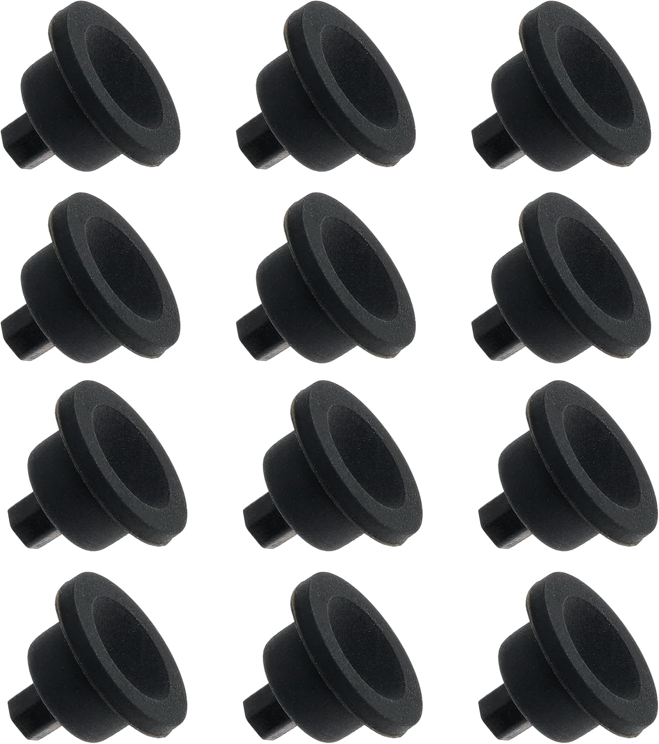 Stove Grate Rubber Feet Replacement for Wolf for Subzero Gas Cooktop Range Burner Rubber Grate Bumper Pads 12 Pack