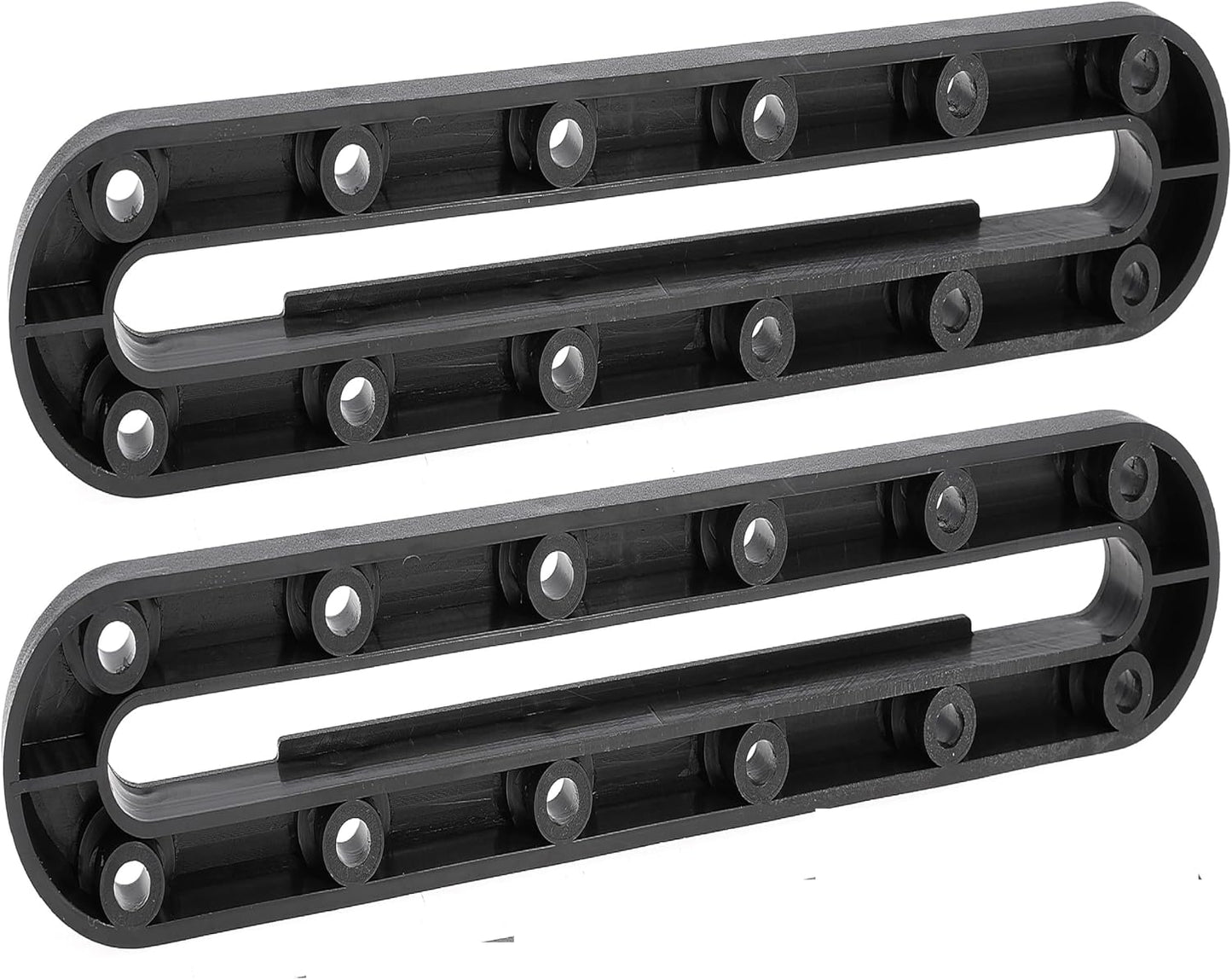 9.2 Inch Kayak Rail Kayak Mount Track Accessories for Fish Finder,Cup Holder, Anchor Cleats Kayak Gear Track for Fishing Rod Holder Kayak Gear Track to Mount Kayak Paddle Holder