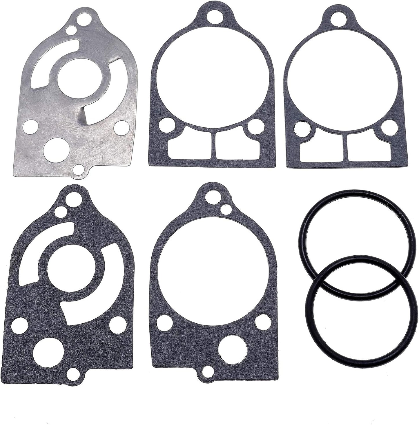 46-77177A3 Water Pump Impeller Repair Kit for Mercury for Mariner for Quicksilver 30 35 40 45 50 60 65 70 HP 2 Stroke Outboard Replace 18-3324
