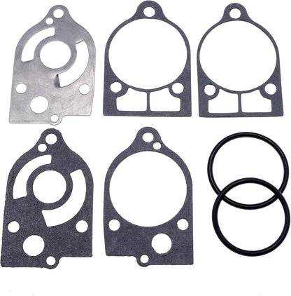 46-77177A3 Water Pump Impeller Repair Kit for Mercury for Mariner for Quicksilver 30 35 40 45 50 60 65 70 HP 2 Stroke Outboard Replace 18-3324