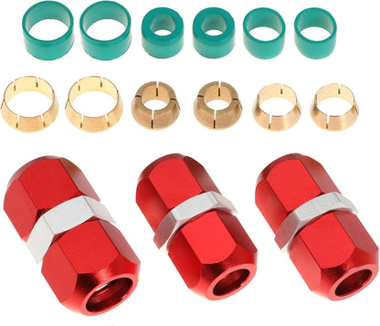 Air Conditioning Repair Splice for Dorman 800-640 800-641 800-642 5/8 inch 3/8 inch 1/2 inch Line Splice A/C Line Splice Repair Tools Connector Kit