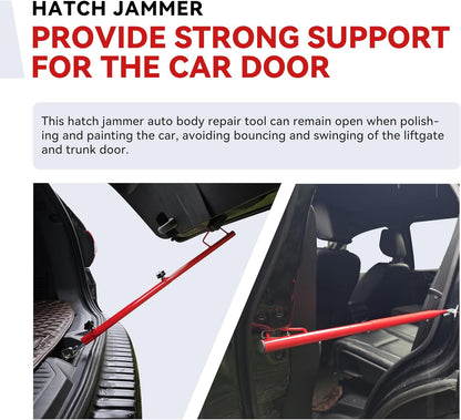 Hatch Jammer Auto Body Repair Tools Retractable Support Rod Holder