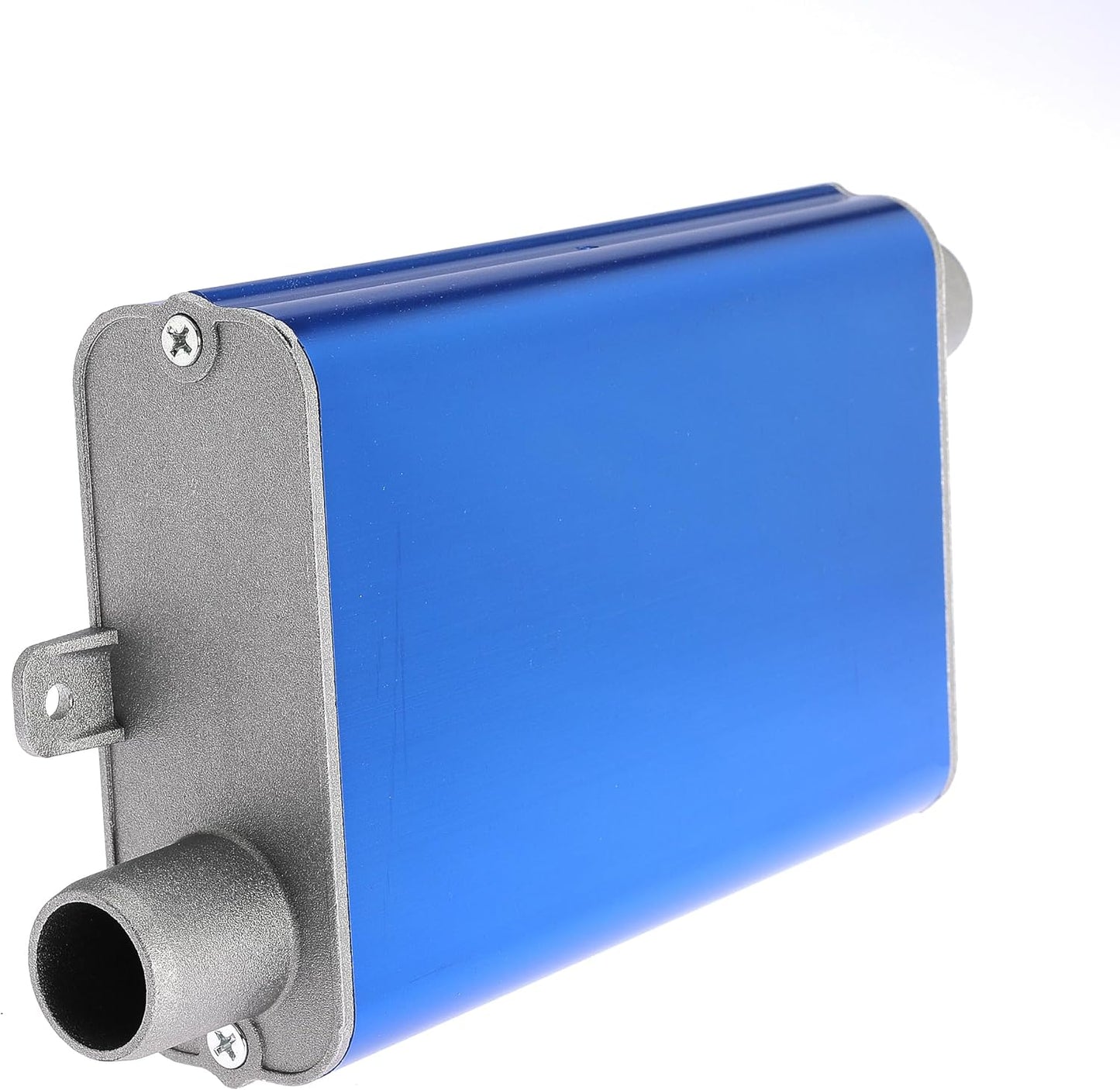 24mm Exhaust Muffler Pipe Upgraded for Chinese for Eberspacher Diesel Heaters Air Compressor with 2 clamps and screws, Blue